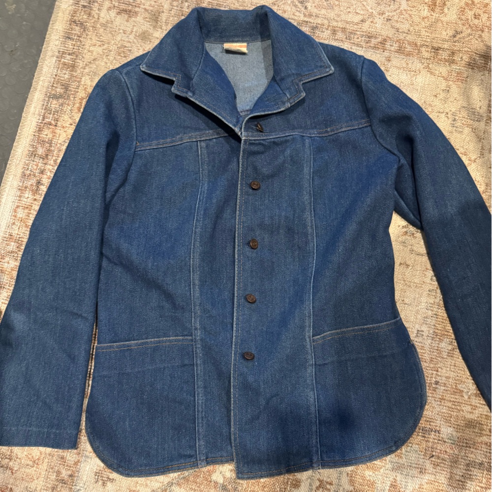 Vintage Big Mac Denim Chore Jacket (1960s–1970s)